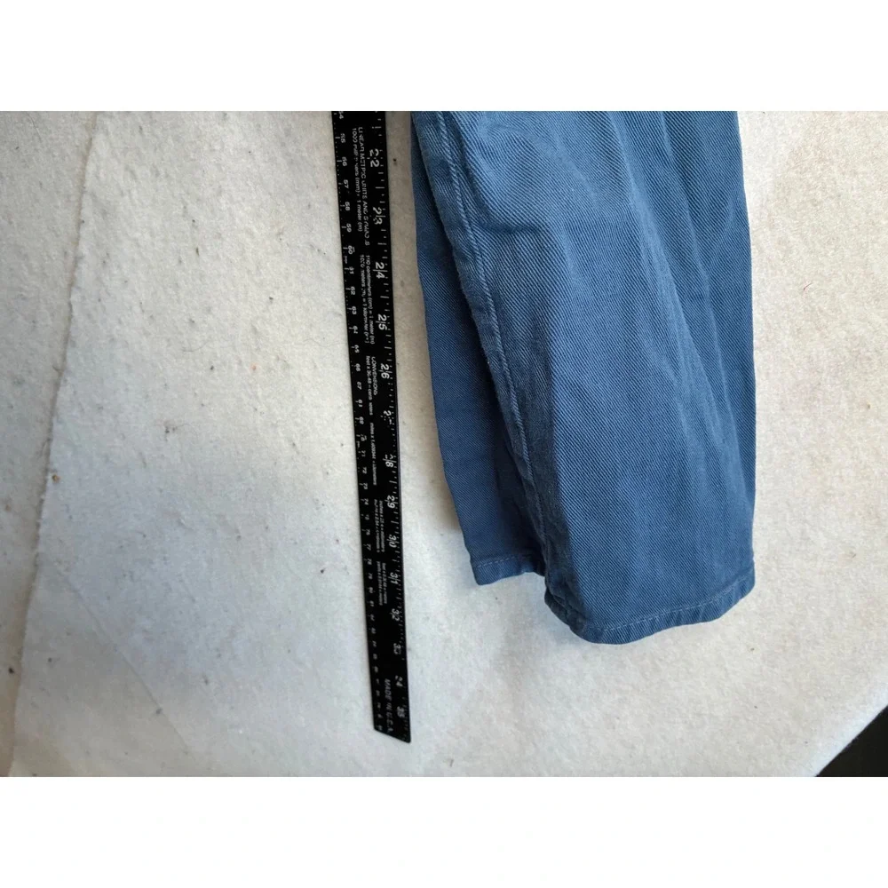 Mott & Bow Mercer Slim Chinos Blue Gray Stretch Cotton Pants 33x32 OP-00001061